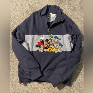 Disney Mickey & friends 1/4 zip